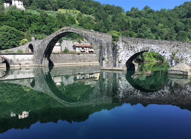 Borgo a Mozzano—the place to find the Devil on All Saints Day in Italy