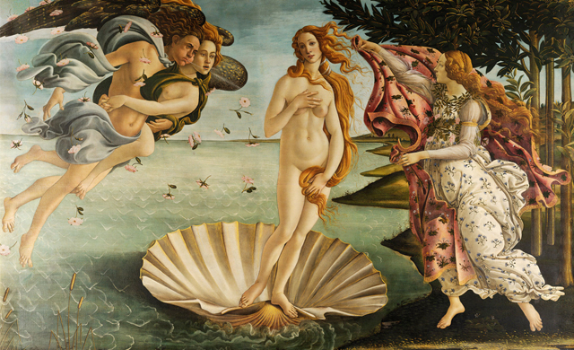 Botticelli-Birth-Venus-Medici-Greek-Aphrodite-Simonetta-Vespucci-Feminine-Ideal-Beauty