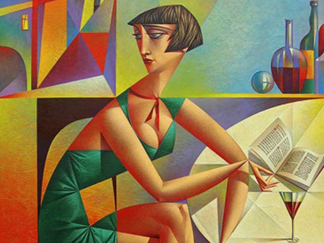 Spotlight on Georgy Kurasov: Contemporary, Colorful, Emotive Cubist Painter