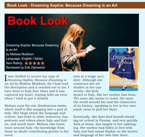 Dreaming Sophia Reviewed by Parrot Time