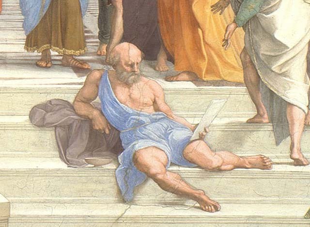 Raphael-raffaello-sanzio-School-Athens-Pope-Julius-rivalry-Michelangelo