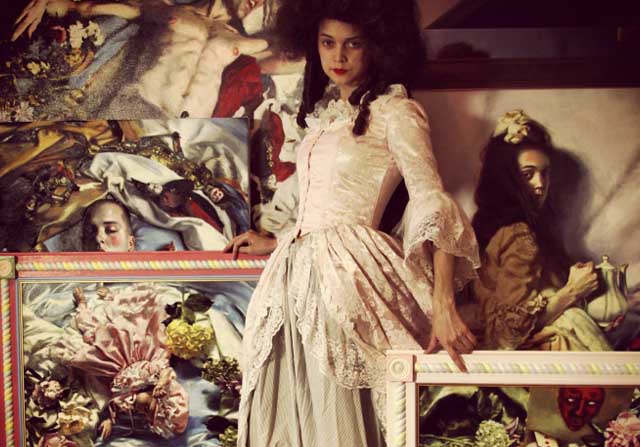 teresa-oaxaca-contemporary-american-artist-renaissance-self-portrait