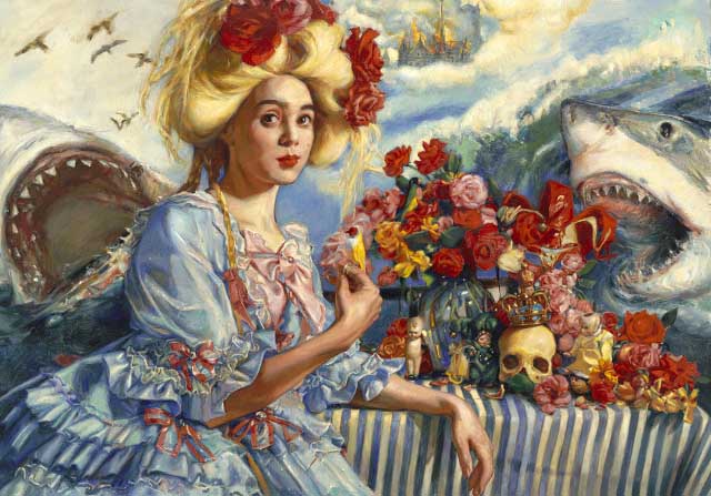 teresa-oaxaca-contemporary-american-artist-renaissance-self-portrait